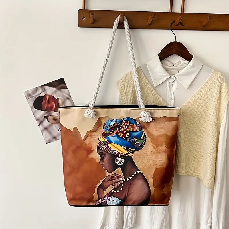 Ankara Print Tote Bag