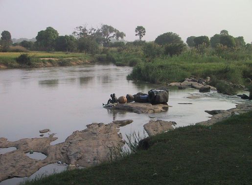 Water Intake river Side Rock
